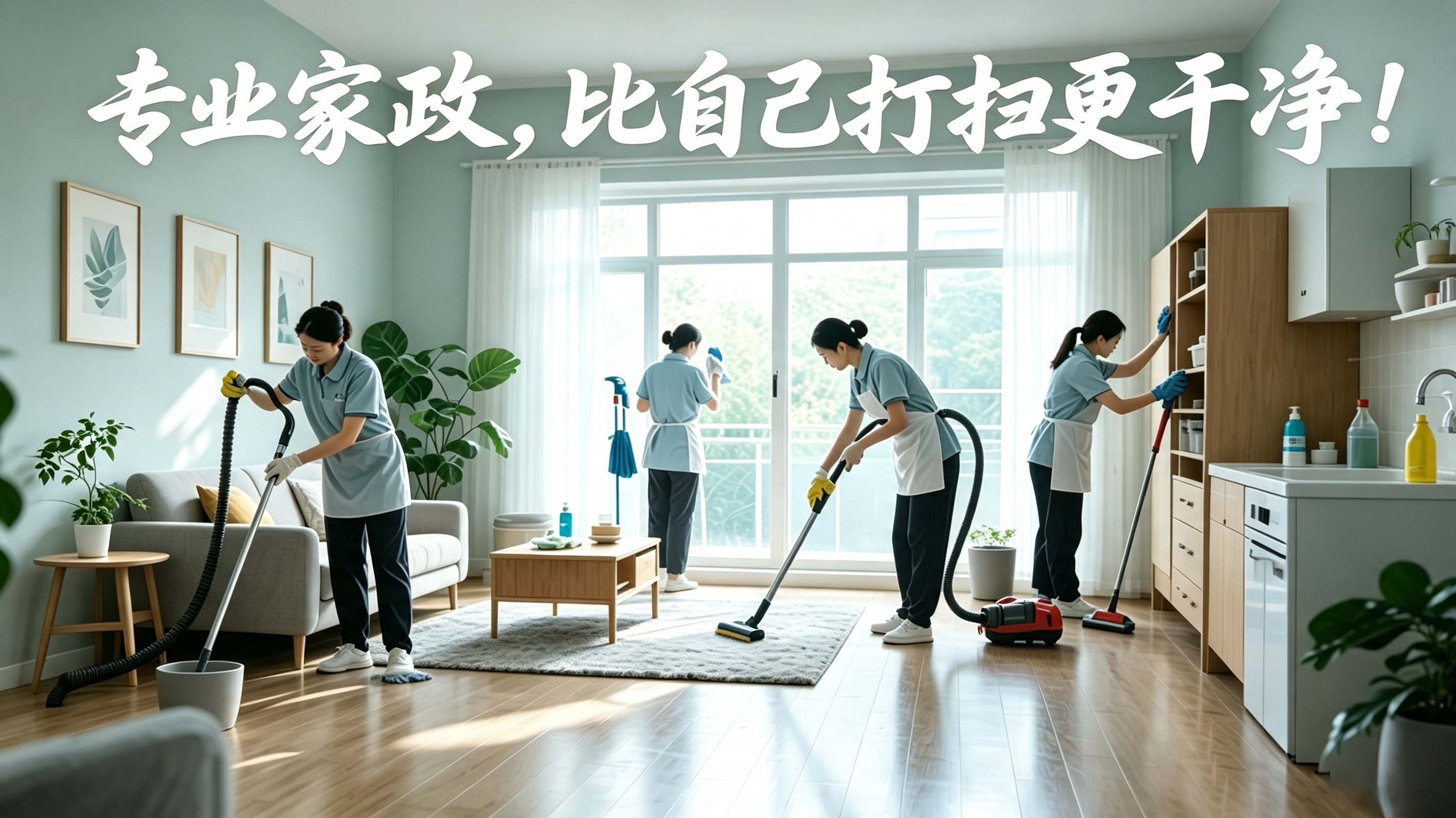专业家政，比自己打扫更干净
