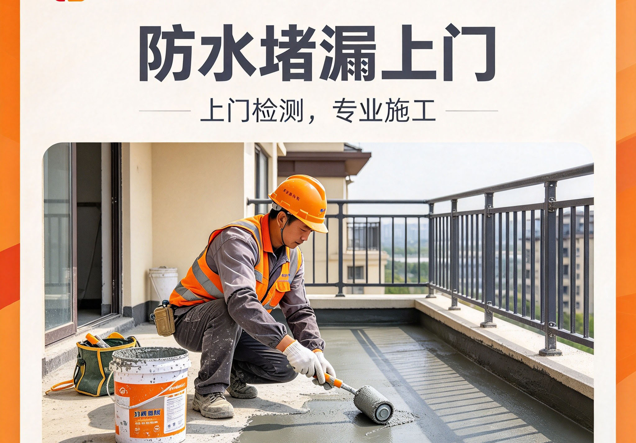 上门做防水堵漏